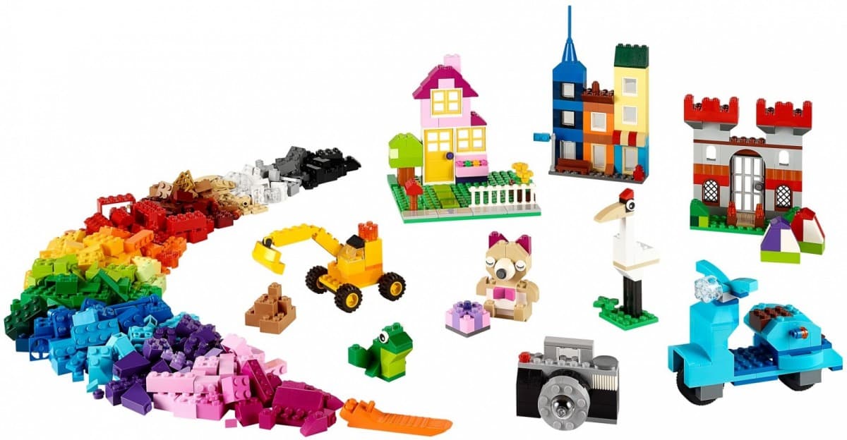LEGO Classic 10698 - Veliko kreativno pakiranje kock 7