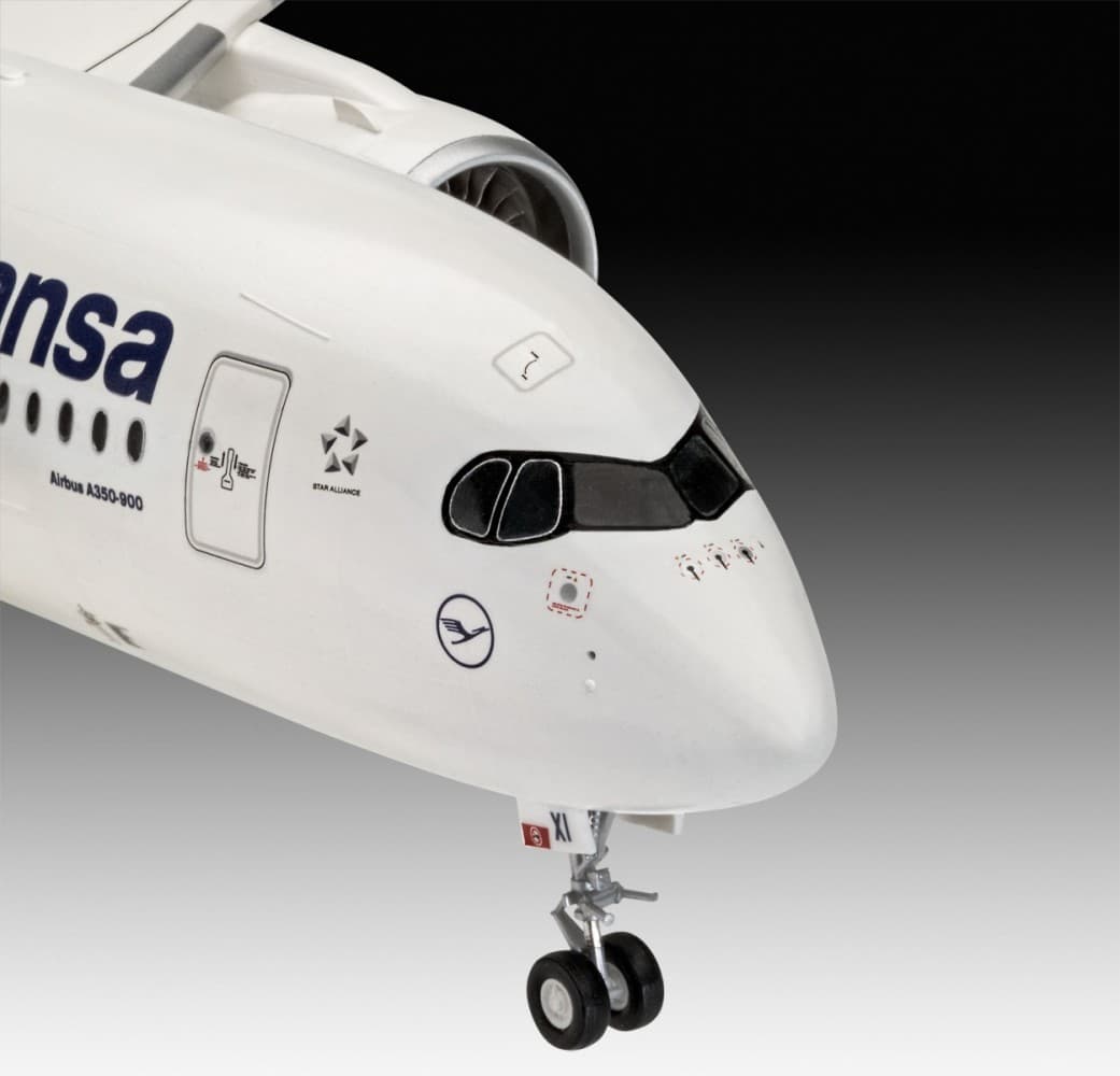 REVELL Plastični model Airbus A350-900 Lufthansa 1:144 4