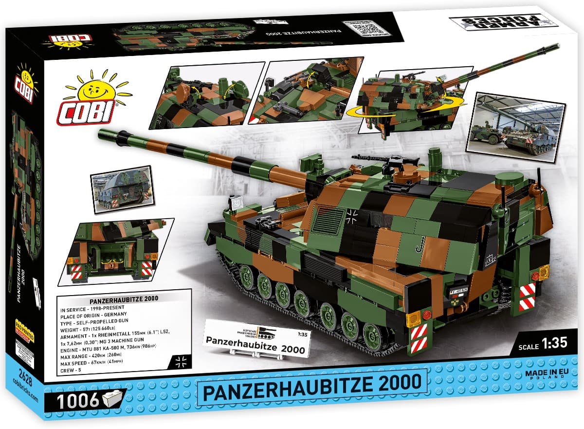 COBI Kockice Panzerhaubitze 2000 3