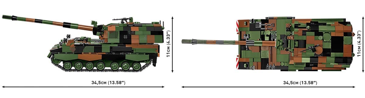 COBI Kockice Panzerhaubitze 2000 4