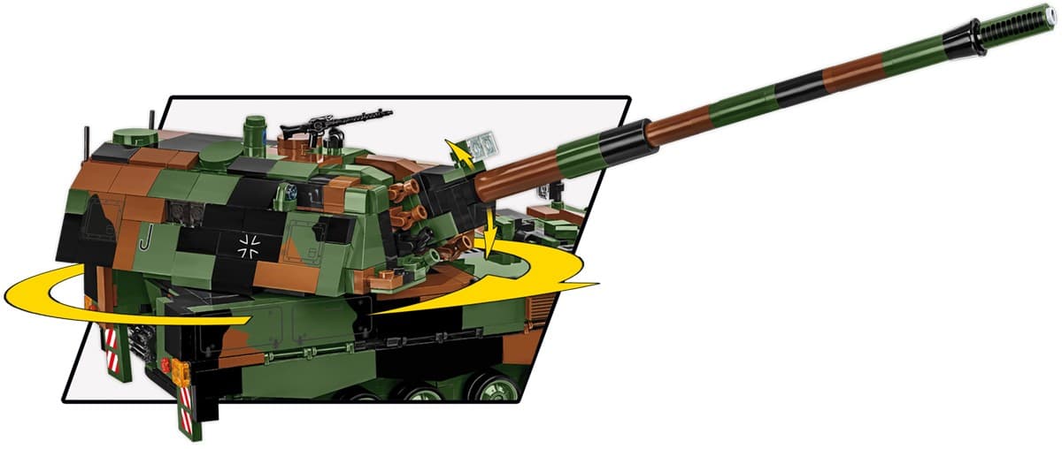 COBI Kockice Panzerhaubitze 2000 7