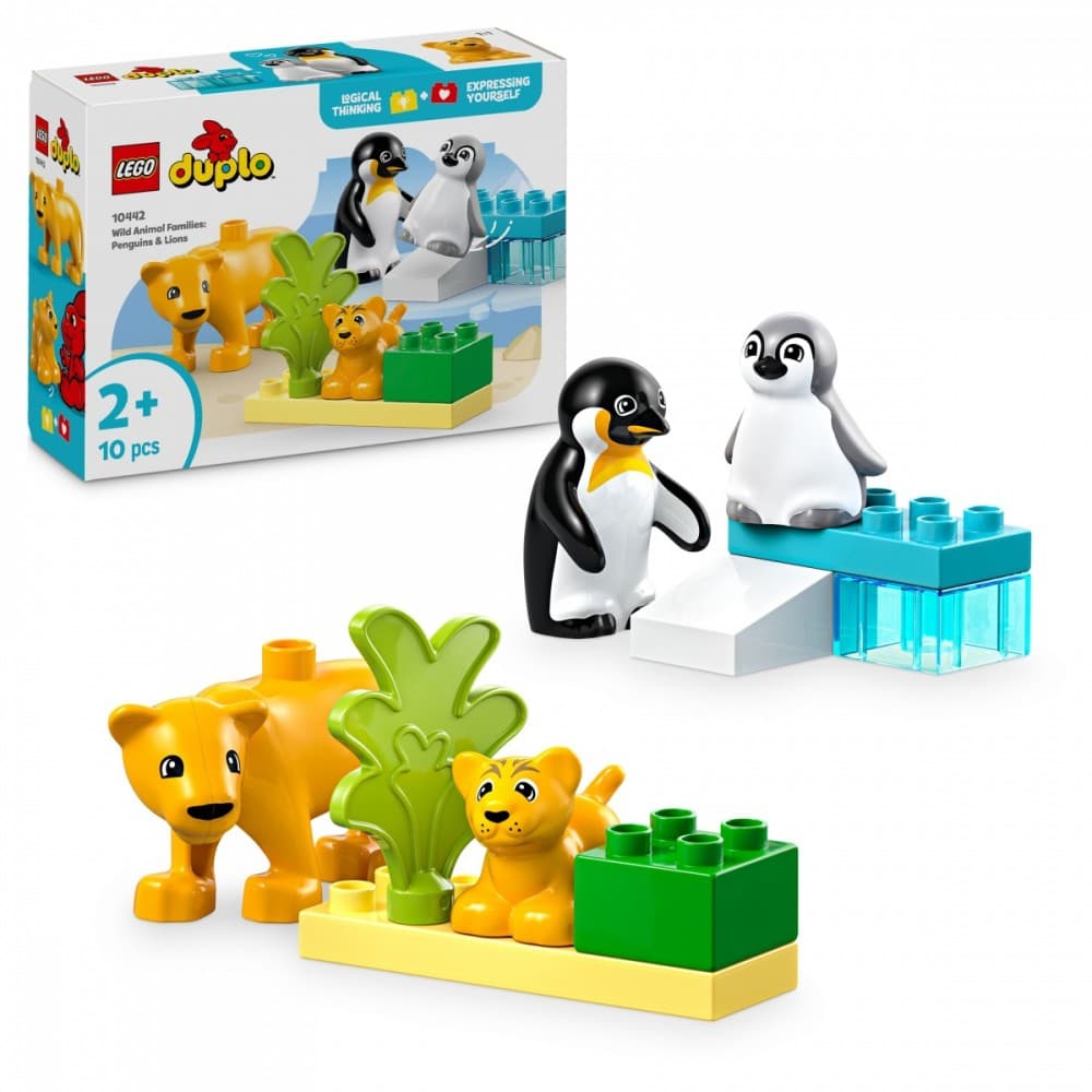 LEGO Duplo 10442 Živali divjine: pingvini in levi 7