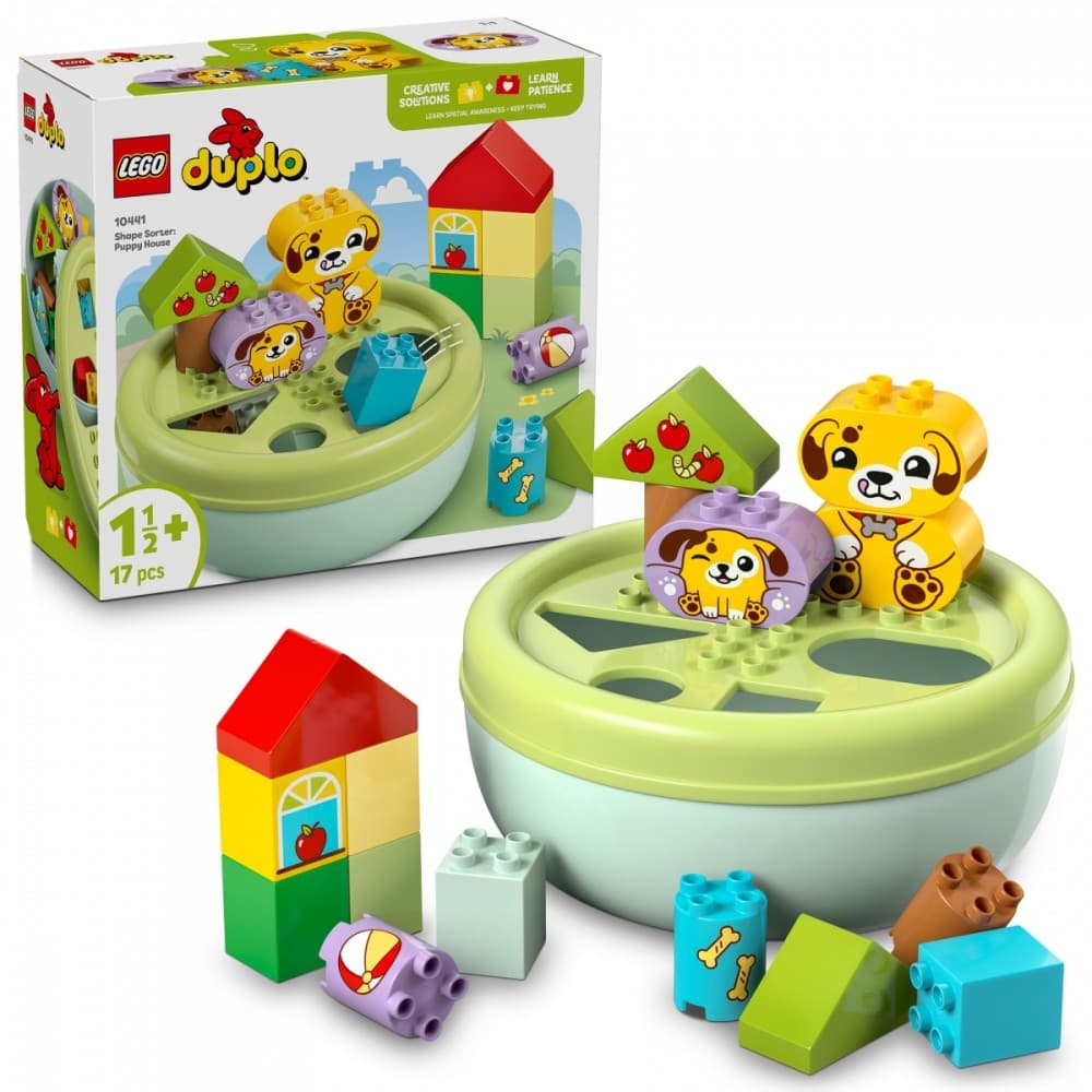 LEGO DUPLO Sorter oblikov: hiška kužka 3