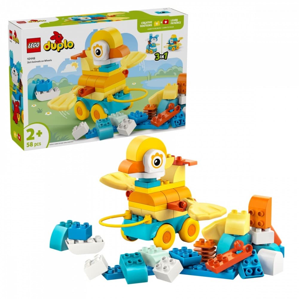 LEGO DUPLO 3v1 Živalce na kolesih 8