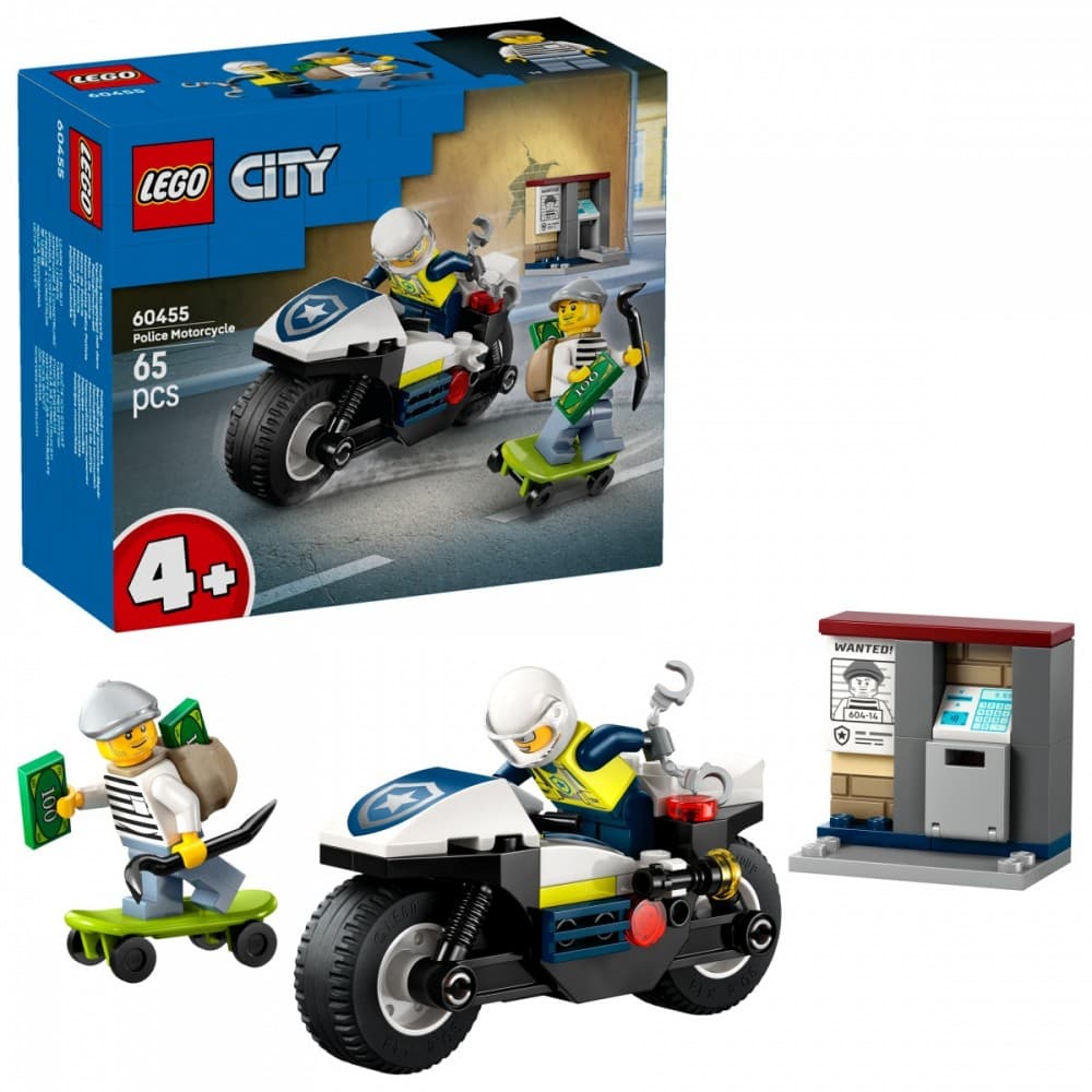 LEGO CITY Policijski lov na motorju 3