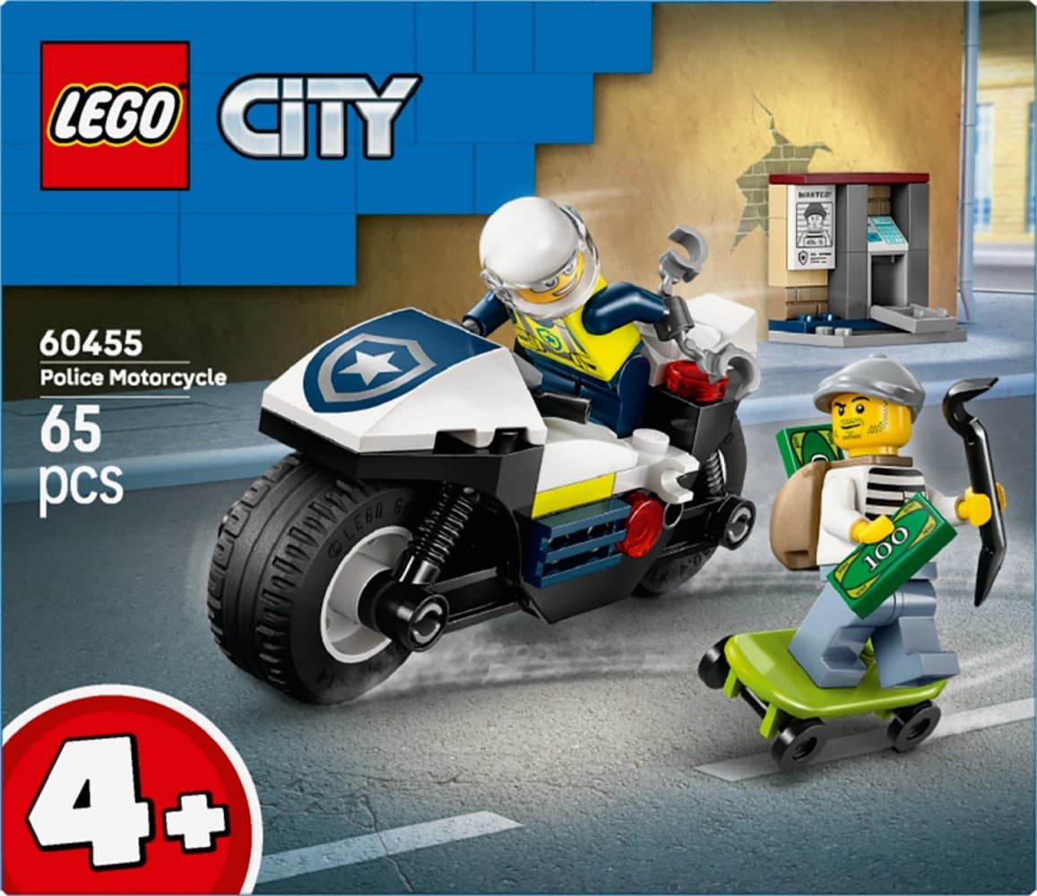 LEGO CITY Policijski lov na motorju 4
