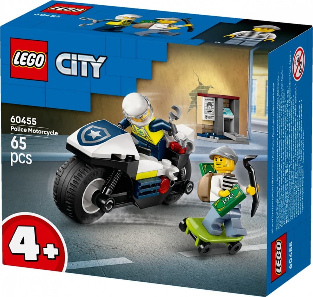 LEGO CITY Policijski lov na motorju 5
