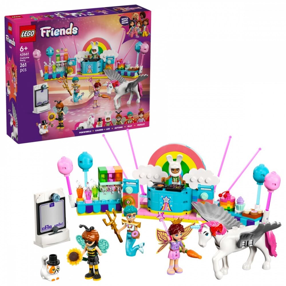 LEGO FRIENDS Bal mask z enorožcem in vilinkom 3