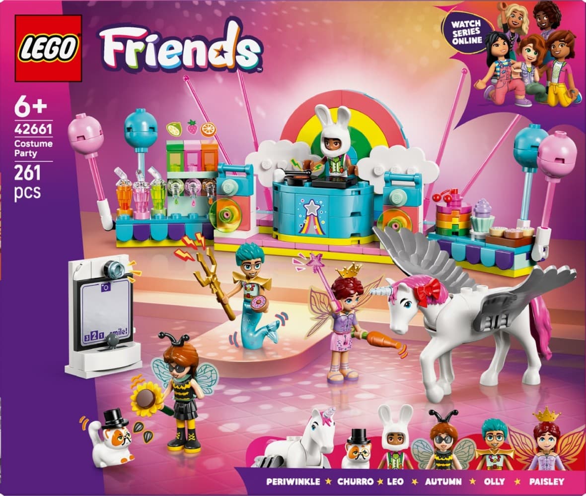LEGO FRIENDS Bal mask z enorožcem in vilinkom 4