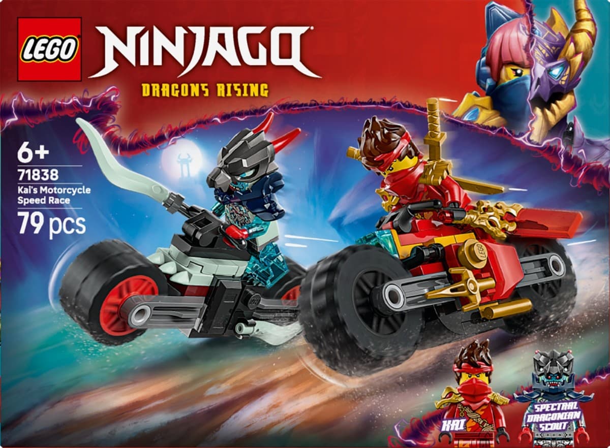 LEGO NINJAGO 71838 Kaijev motokros 4