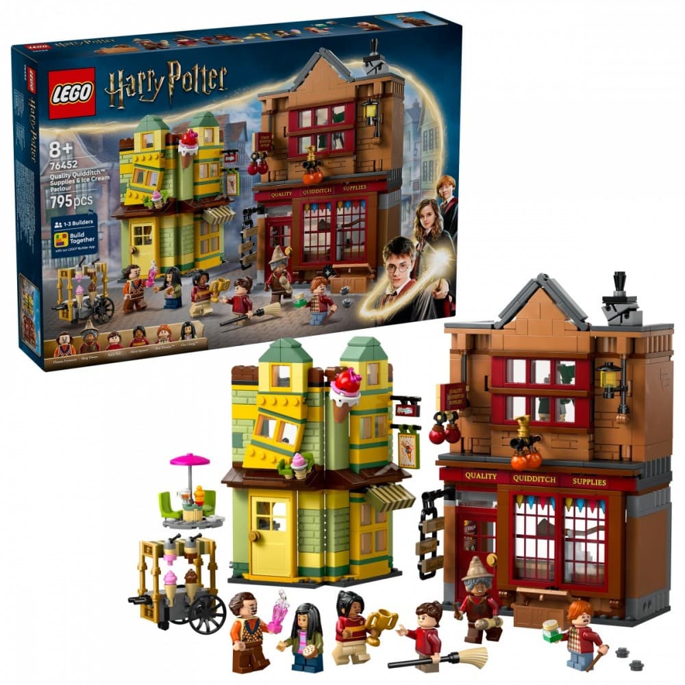 LEGO Harry Potter Ulica Škotska: Oprema Quidditcha in Lado 76452 6