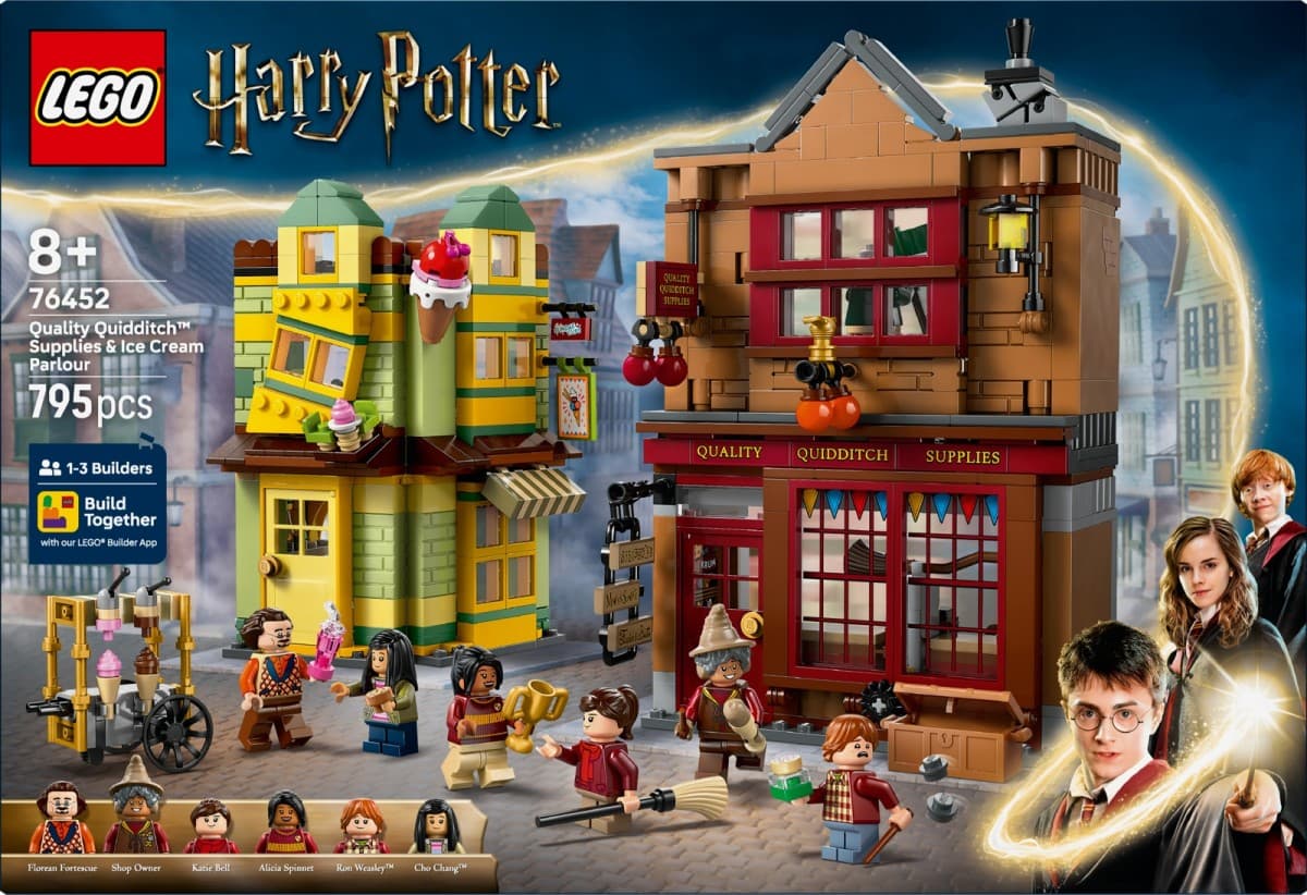 LEGO Harry Potter Ulica Škotska: Oprema Quidditcha in Lado 76452 7