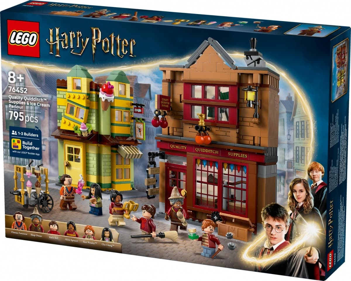 LEGO Harry Potter Ulica Škotska: Oprema Quidditcha in Lado 76452 8