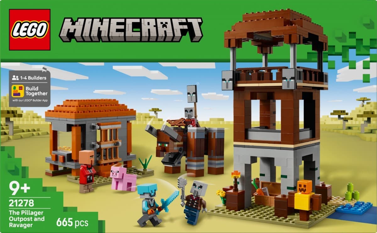LEGO MINECRAFT 21278 Skrivališče razbojnikov in pustolovcev 4