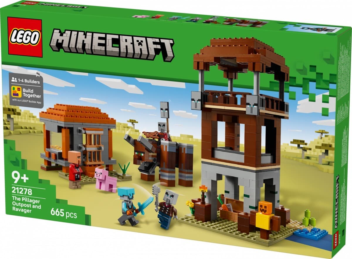 LEGO MINECRAFT 21278 Skrivališče razbojnikov in pustolovcev 5