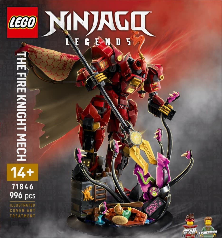 LEGO NINJAGO Mech Ognjenega Vitezca 71846 - Zbirateljski model 3