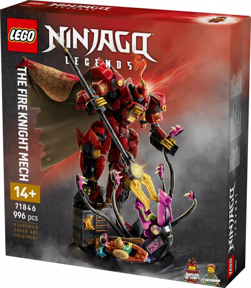 LEGO NINJAGO Mech Ognjenega Vitezca 71846 - Zbirateljski model 4