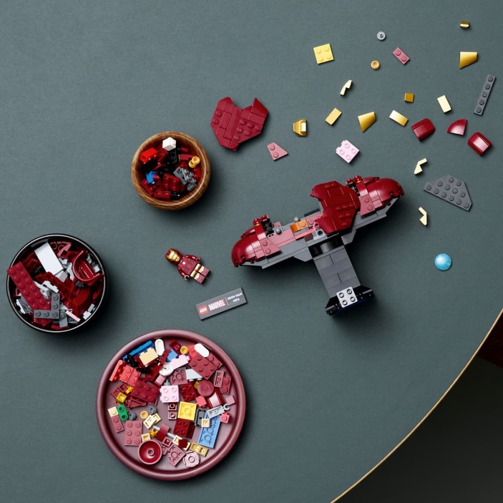 LEGO Marvel Poprsje Iron Mana MK4 76327 - Zbirateljski model 7