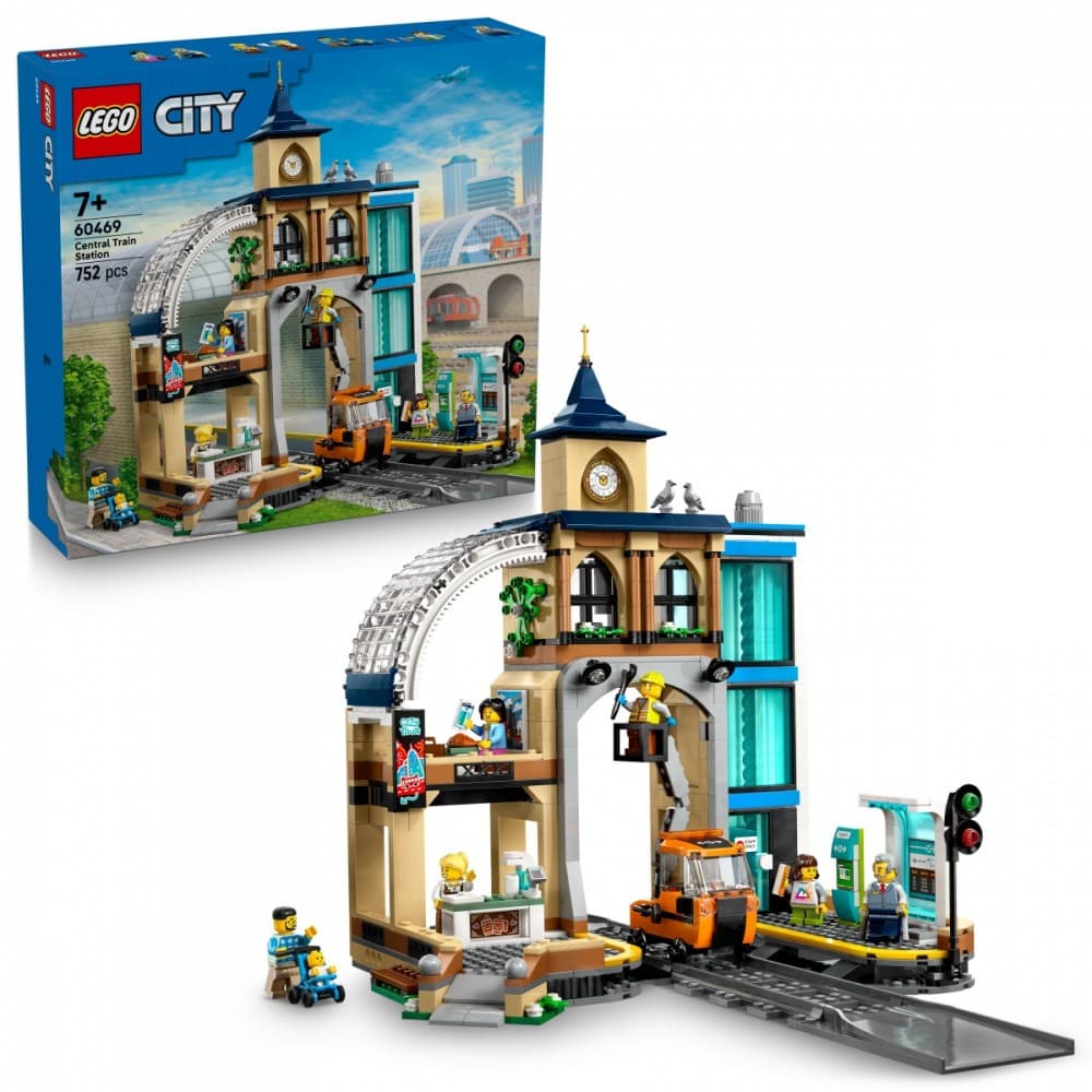 LEGO City 60469 - Glavna železniška postaja 3