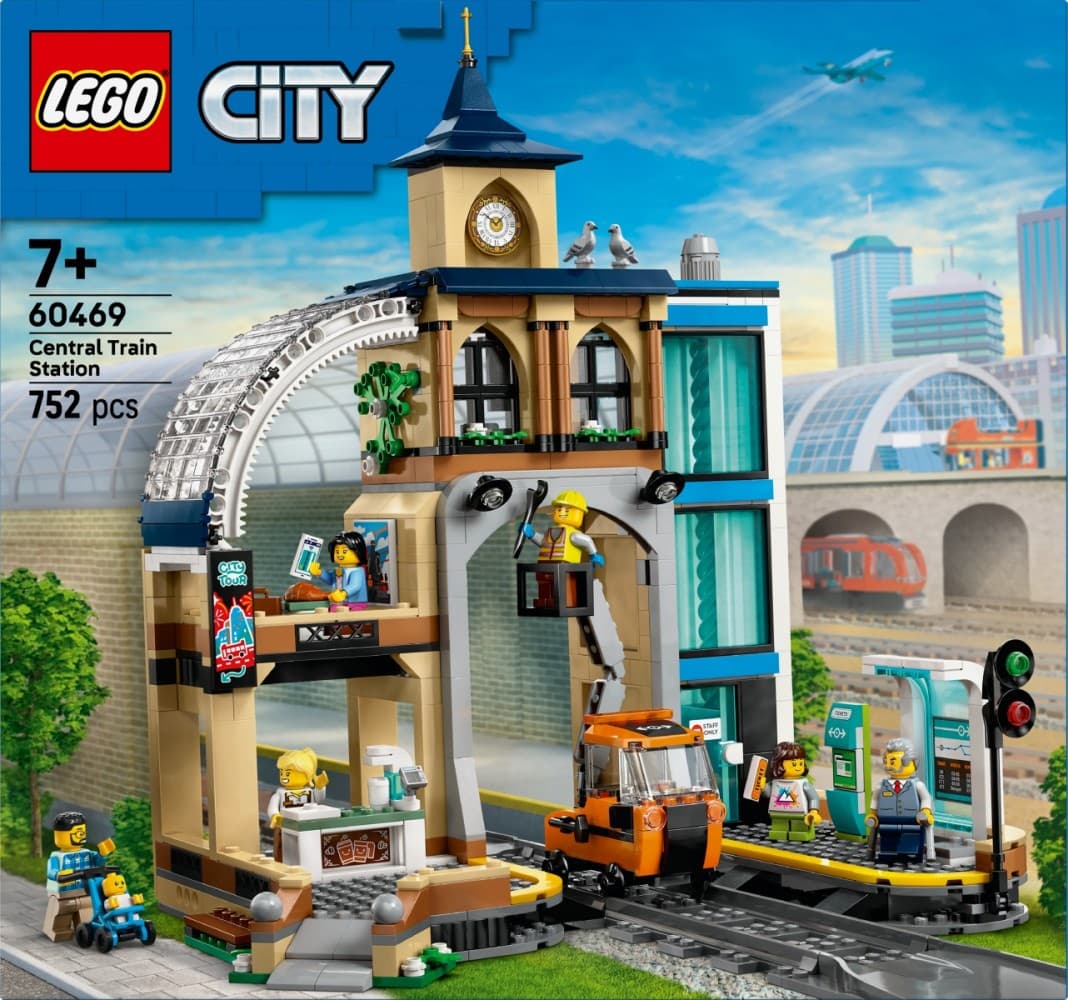 LEGO City 60469 - Glavna železniška postaja 4