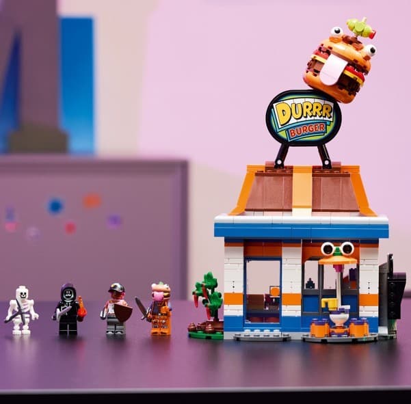 LEGO Fortnite restavracija Durrr Burger 3