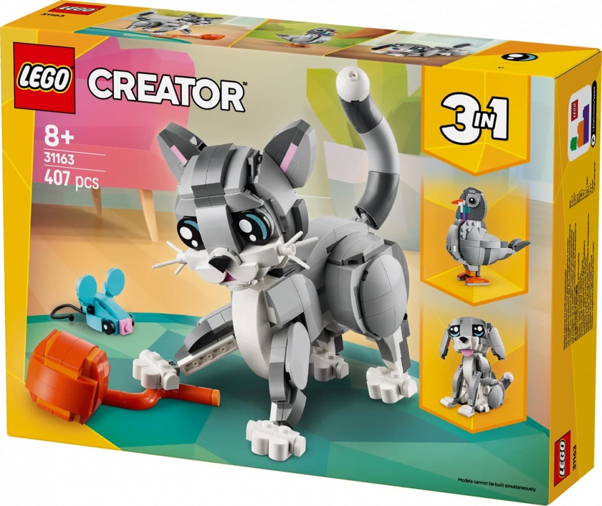 LEGO Creator 3v1 Komplet 31163 Psotni maček 2