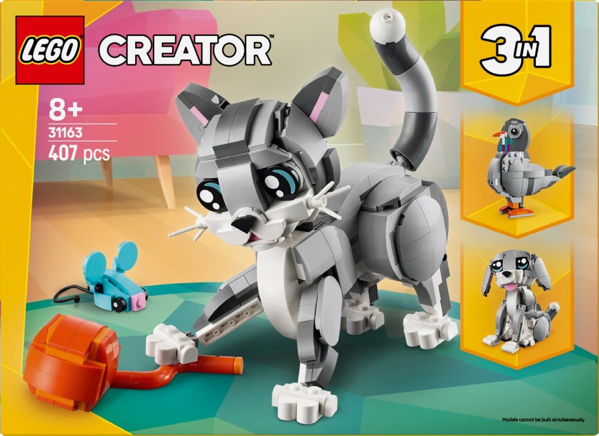 LEGO Creator 3v1 Komplet 31163 Psotni maček 3