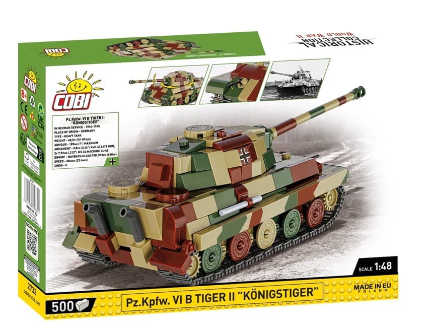 Kocke COBI - Tenk Tiger II Königstiger (500 kock) 2