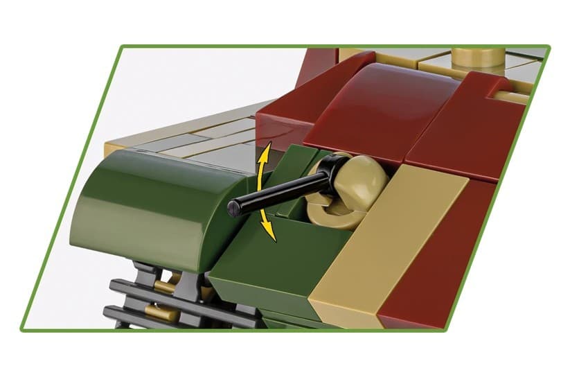 Kocke COBI - Tenk Tiger II Königstiger (500 kock) 6