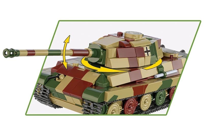 Kocke COBI - Tenk Tiger II Königstiger (500 kock) 7