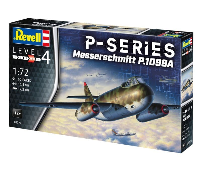 Model letala REVELL Messerschmitt P.1099A 1/72 2