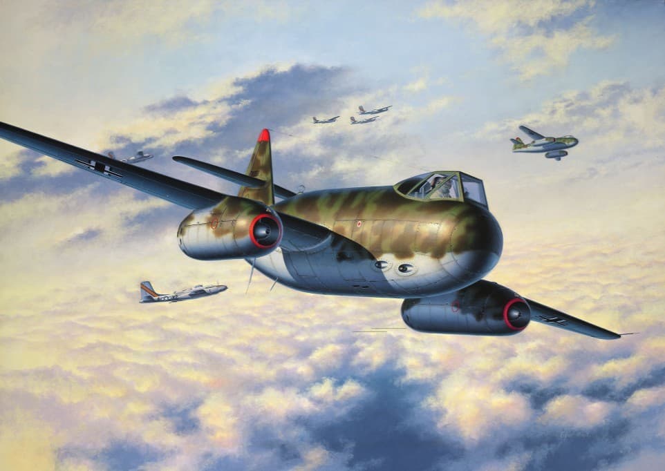 Model letala REVELL Messerschmitt P.1099A 1/72 4