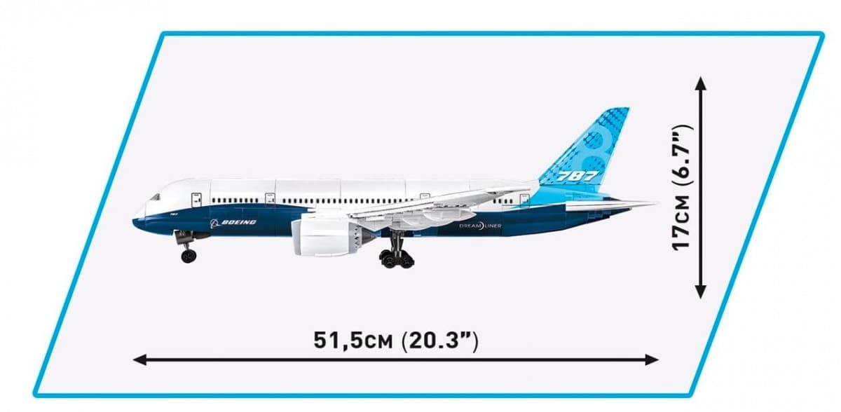 COBI Kocke Boeing 787 Dreamliner 5