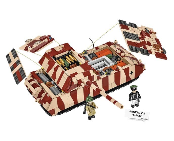 COBI Kocke Panzer VIII Maus, 1034 kosov 6
