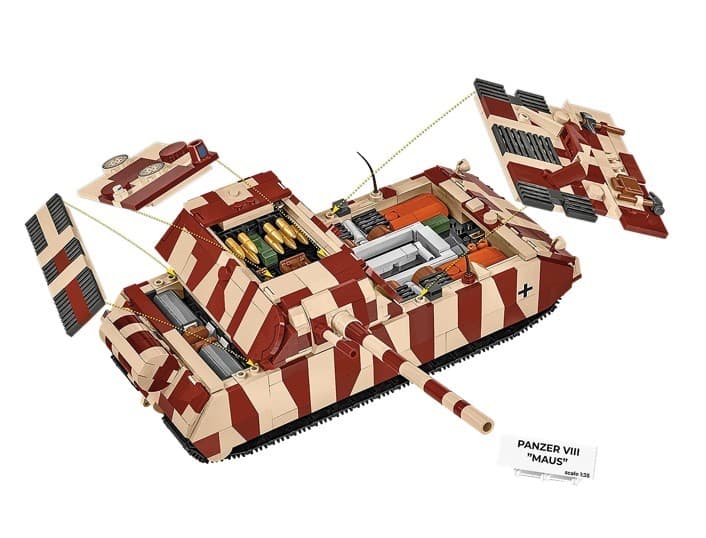 COBI Kocke Panzer VIII Maus, 1034 kosov 7
