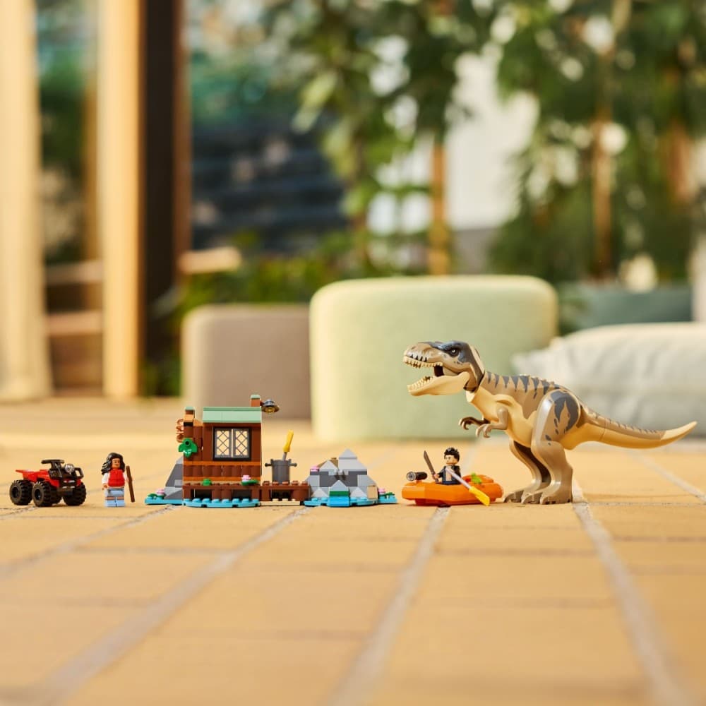 LEGO® Jurassic World 76975 Reševanje s čolnom pred T-Rexom 7