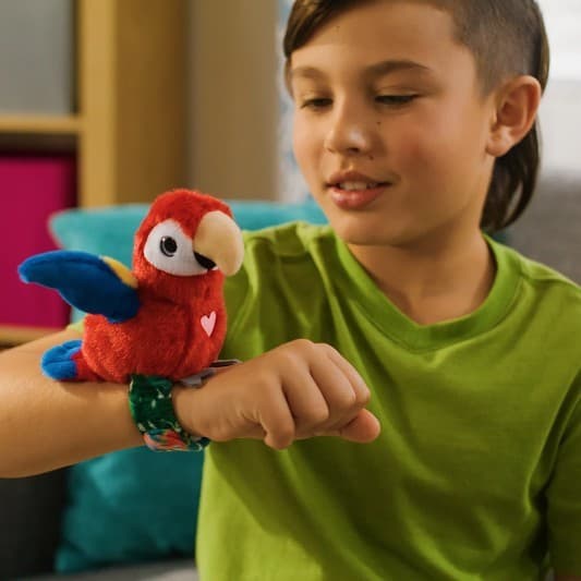 COBI Happy Yappers Interaktivna papiga, rdeča 4