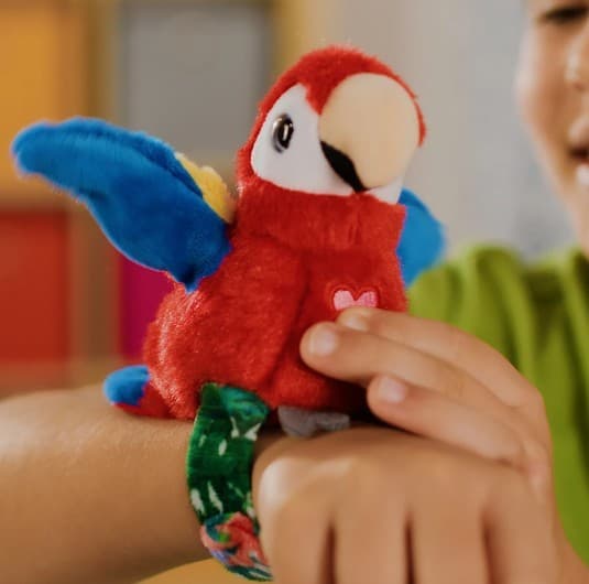 COBI Happy Yappers Interaktivna papiga, rdeča 7