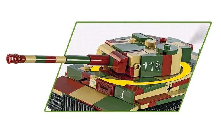 COBI Kocke "Tiger I" Ausf. E, 1:48, 630 kock 6
