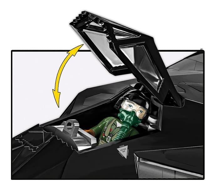 COBI Kocke Lockheed F-117 Nighthawk, 1:48, 795 kock 6