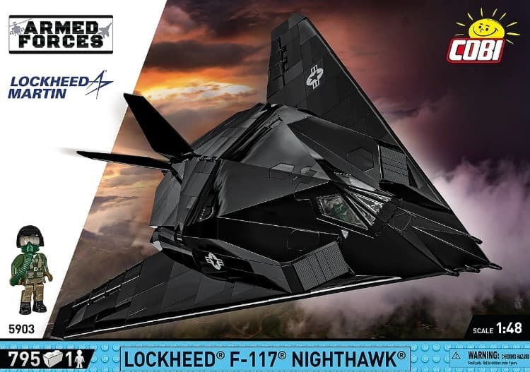 COBI Kocke Lockheed F-117 Nighthawk, 1:48, 795 kock 8