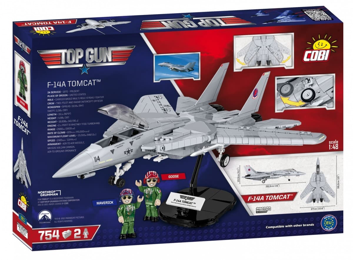 Gradbeni bloki COBI: Lovac F-14A Tomcat 3