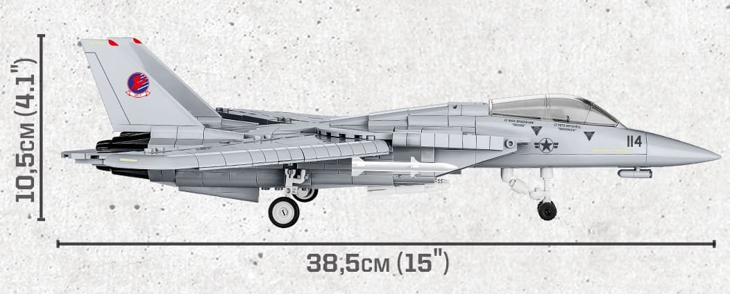 Gradbeni bloki COBI: Lovac F-14A Tomcat 6