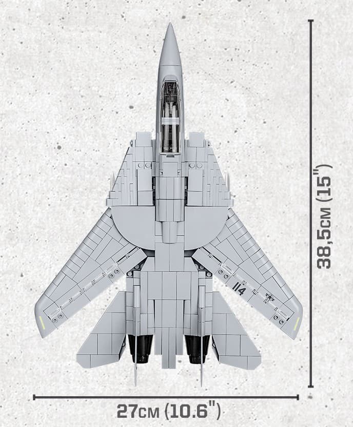 Gradbeni bloki COBI: Lovac F-14A Tomcat 7