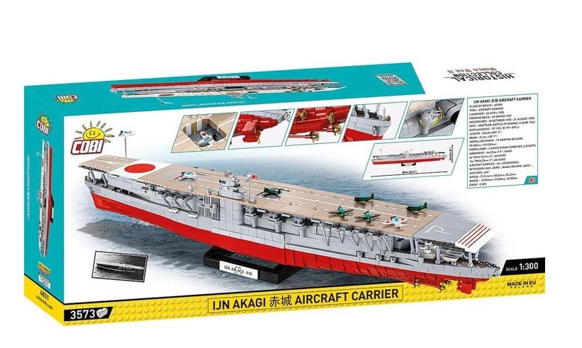 COBI Kocke, letalonosilka AKAGI, 3573 delov 2