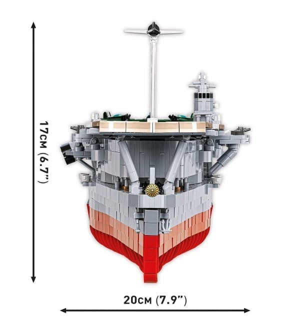 COBI Kocke, letalonosilka AKAGI, 3573 delov 4
