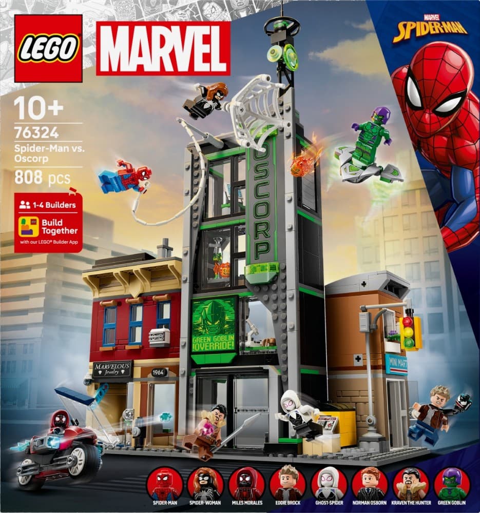 LEGO Marvel Spider-Man in Oscorp (76324) 2