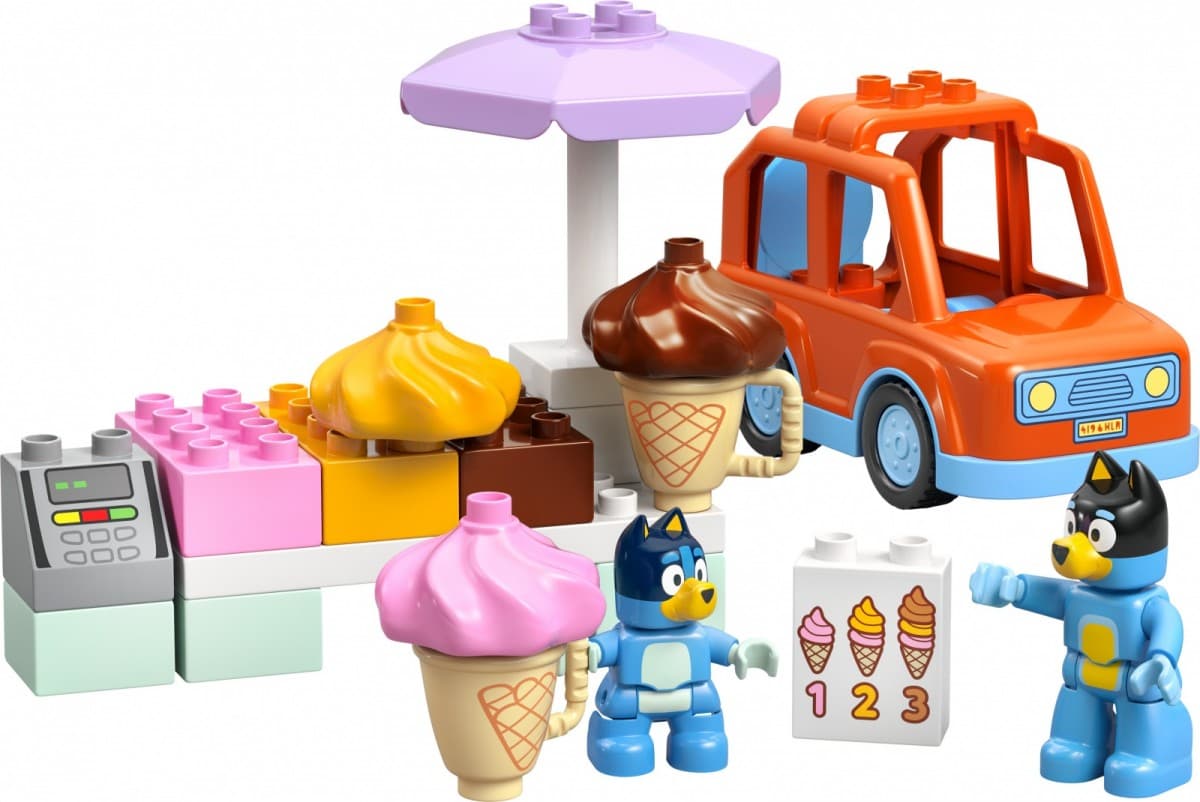 LEGO DUPLO Bluey: Pripelji sladoled izlet z Bluey (10458) 5