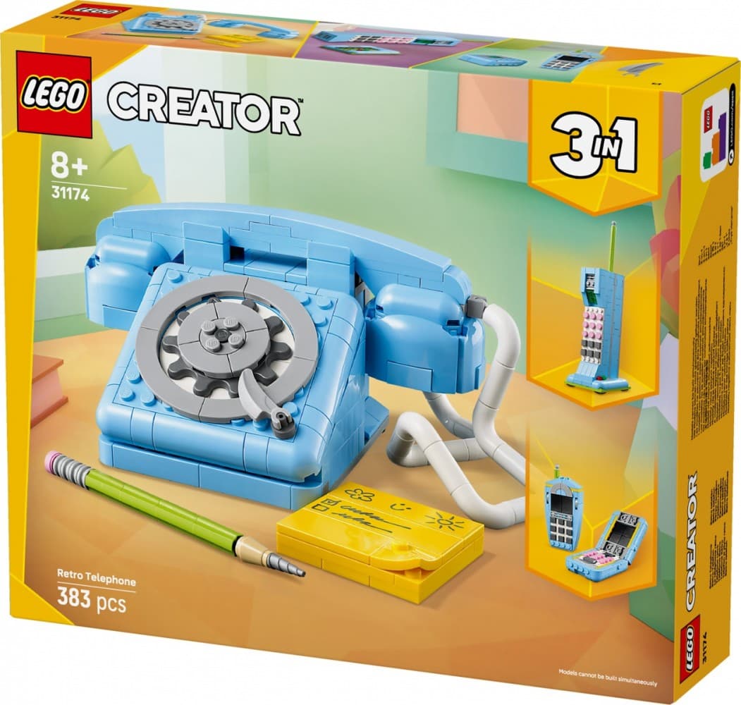 LEGO Creator 3 v 1: Retro telefon (31174) 2
