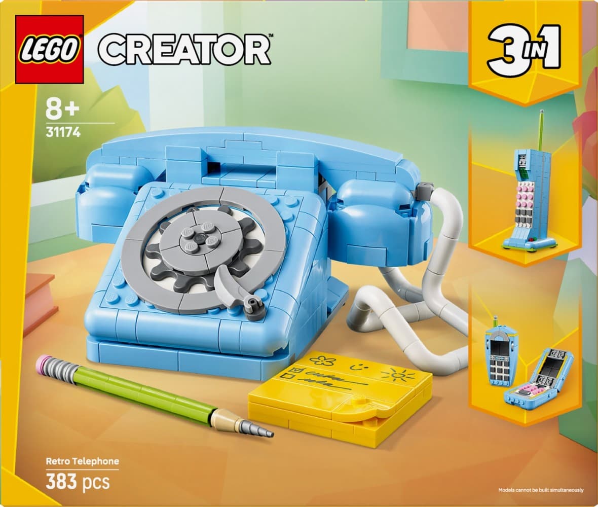 LEGO Creator 3 v 1: Retro telefon (31174) 3
